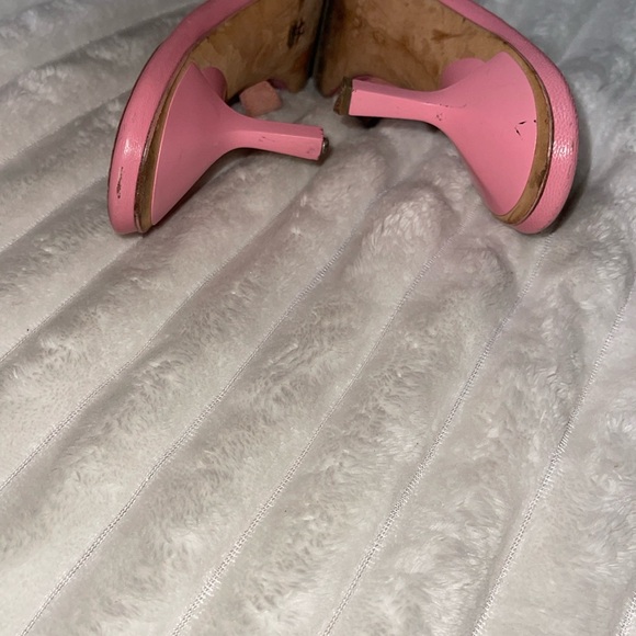 Gucci Y2K Pink Monogram Strappy Kitten Heels | Size 8 - Picture 10 of 14